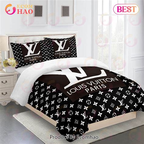 louis vuitton bed sheets white|louis vuitton bed comforter.